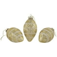 thumbnail image 4 of Northlight Retro Reflector 2-Finish Christmas Glass Ornaments - 3.5" - Gold and Red - 9ct, 4 of 7
