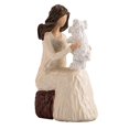 thumbnail image 1 of Figura Elegondrar de mujer con perro Westie para amantes de los perros, 1 of 7
