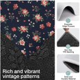 thumbnail image 3 of Pioneer Flower Floral Print Pattern Kitchen Rugs Sets Of 3,Kitchen Runner Rugs Non Skid Washable,Decorative Kitchen Floor Mats for Kitchen,Sink,Laundry,17X30 Inch + 17X47 Inch + 17X59 Inch, 3 of 6