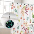 thumbnail image 4 of HemaKayy 12 Pcs Decorative Shower Curtain Hooks - Stainless Steel Rings for Bathroom Décor - Easy Glide & Secure Hold - Perfect Decoration for Bathroom Shower Rods - Outer Space Alien, 4 of 5