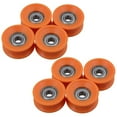 thumbnail image 1 of 8 Pcs Roulements Scellés en Plastique 6X30X13mm Acier 606ZZ Rainure Profonde Guide Poulie Rail Roulement à Billes, 1 of 6