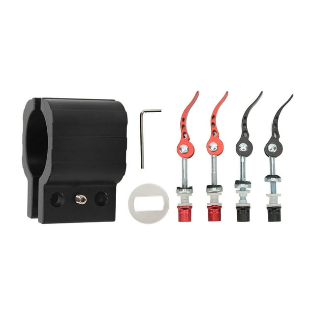 Abrazadera plegable Scooter eléctrico Accesorio de bloqueo resistente apto para scooter eléctrico ZERO 8X 10X 11X Negro