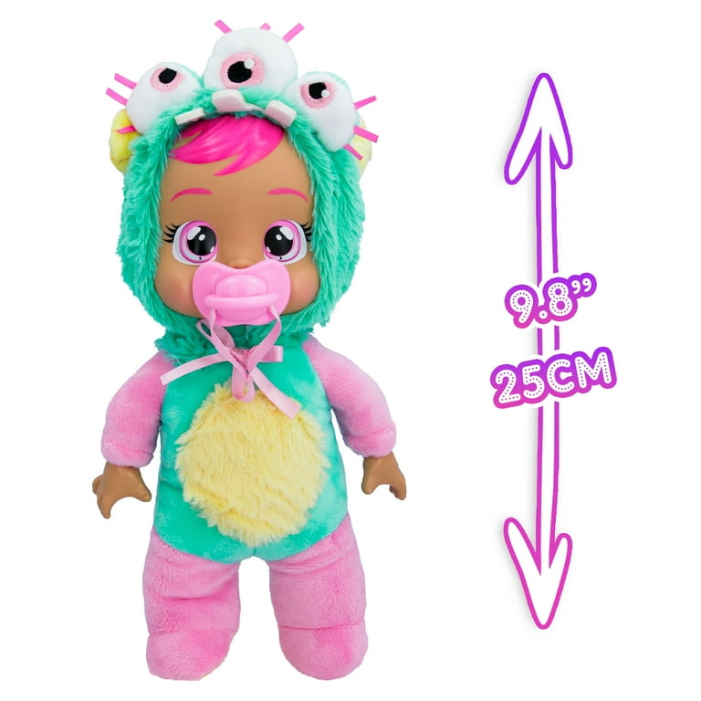 Cry Babies Tiny Cuddles Monsters Doll, Zippy, Monster