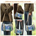 thumbnail image 4 of FORMRS Womens Shoulder Bag with Chain Strap Clutch Purse Cute Tote Handbag, Pink Seaside, 4 of 7