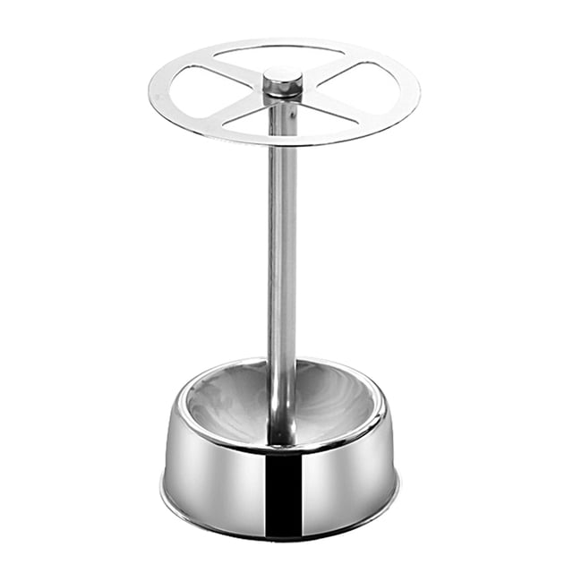 Soporte para cepillos de dientes, organizador multifuncional de cepillos de dientes, soporte dividido de acero inoxidable para bolígrafos.