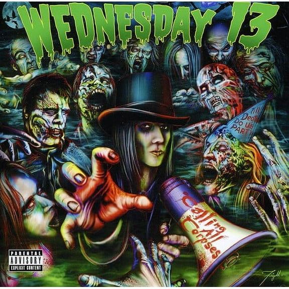 Wednesday 13 - Calling All Corpses - Music & Performance - CD