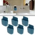 thumbnail image 3 of 6 Set Remote Control Holder Wall Mounted Phone Storage Box Organizer Wall Mounted Remote Control Box Wall Mounted Phone Rack Wall Mounted Phone Holder For Home Bedside School Use, 3 of 8