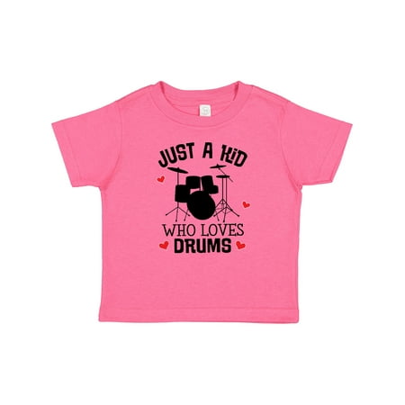 

Inktastic Future Drummer Kid Loves Drums Gift Baby Boy or Baby Girl T-Shirt