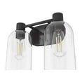 thumbnail image 2 of Hunter - Lochemeade 2-light Noble Bronze, Small Vanity Light, Dimmable, for Bedrooms, Dining, Living Rooms - 19780, 2 of 8