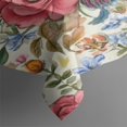 thumbnail image 3 of Pioneer Flower Floral Print Pattern Rectangle Tablecloth 60"x84",Waterproof Polyester Rectangle Table Cloth, Wipeable Spillproof Polyester Tablecloth for Dining, Camping, Indoor and Outdoor, 3 of 5