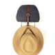 thumbnail image 4 of Cinturón colgante para sombrero de vaquero, soporte de almacenamiento para sombreros, cuero de PU, duradero, estante para cinturón colgante, perchero Marrón perfecl Soporte de almacenamiento para sombreros, 4 of 8