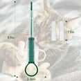 thumbnail image 3 of Frusde 2pcs Pet Pill Plunger Popper for Small Cats Dogs Pill Gun Dispenser Shooter Soft Tip Tablet Syringe Pusher-Green, 3 of 6