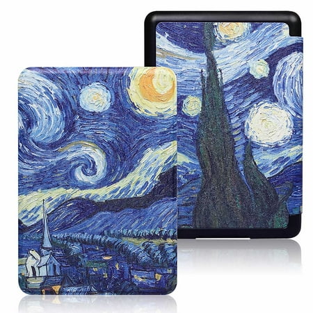 Kindle Paperwhite Case - Durable Painted PU Leather Cover with Auto Sleep Wake, - Fits Kindle Paperwhite 11th Generation 6.8" and Signature Edition 2021 Released