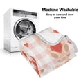 thumbnail image 6 of 50x60 inch Crystal Fleece & Arctic Fleece Blanket Soft Bed Throws for Home or Camping Cute Bear Pattern, 6 of 7