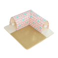 thumbnail image 2 of Runquan Cat Tunnel Bed Non Slip Cat House Detachable Cat Bed Mat for Cat Kitten Play 50x50cm, 2 of 8