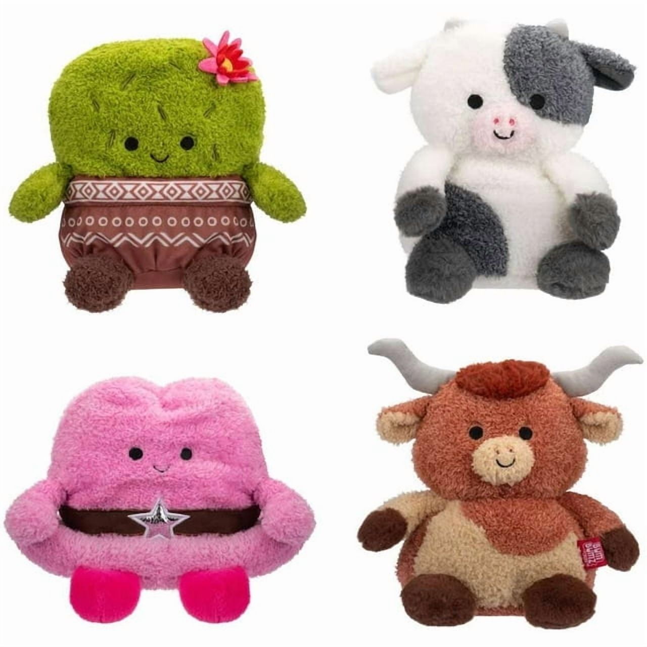 Jazwares BumBumz RodeoBumz Conrad Cow, Colleen Cactus, Heather