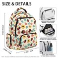 thumbnail image 7 of Yspwyqan Ladybug School Backpack for Kids Girls, 17" Multi-Pocket Backpack Fits 15.6 Laptop, Daisy Floral Lightweight Bookbag with Front Pocket for Elementary Middle School Supplies, 7 of 7