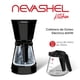 thumbnail image 2 of Cafetera De Goteo Programable Nevashel Kitchen AD-19 De 12 Tazas, 900w Con Filtro Permanente Reutilizable Pantalla Digital Temporizador 24h Y Apagado Automático Calentamiento Rapido Hogar Y Oficina, 2 of 6