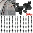 thumbnail image 1 of Fender Liner Car Bumper Trim Fits Hole Diameter Front Grille Assembly Of Panels Pressed Expansion Retainer Rivets, 1 of 12