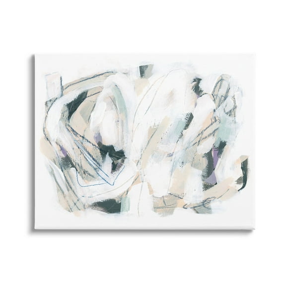 Stupell Industries Busy Abstract Lines Composition Painting Gallery Wrapped Canvas Print Wall Art, Design by June Erica Vess