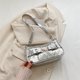 thumbnail image 4 of Bolsa De Hombro Para Axilas Bolsos de hombro para mujer PU Y2k Bolso para axilas Bolsos de mano de moda para mujer (Plata) Ehuebsd Para Estrenar, 4 of 6
