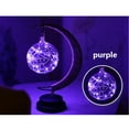 thumbnail image 3 of LED Star Night Light, Handmade Wrought Iron USB Decorative Lamp with Tap Control Color Changing, Romantic Bedside Lamp for Bedroom, Living Room, Party and Holiday Gift, 3 of 3