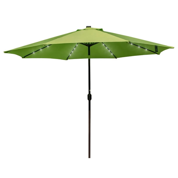 Sundale Outdoor 11ft 40 Led Lights, 11 Ft Patio Umbrella With Led Lights