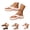 White, variant on Women's Arch-Support Flops Plantar Fasciitis Correction Sandals Women's Arch-Support Walking Sandals Thick Recovery Flops Pillow Soft Summer Beac𝗁 Shoes Non Slip