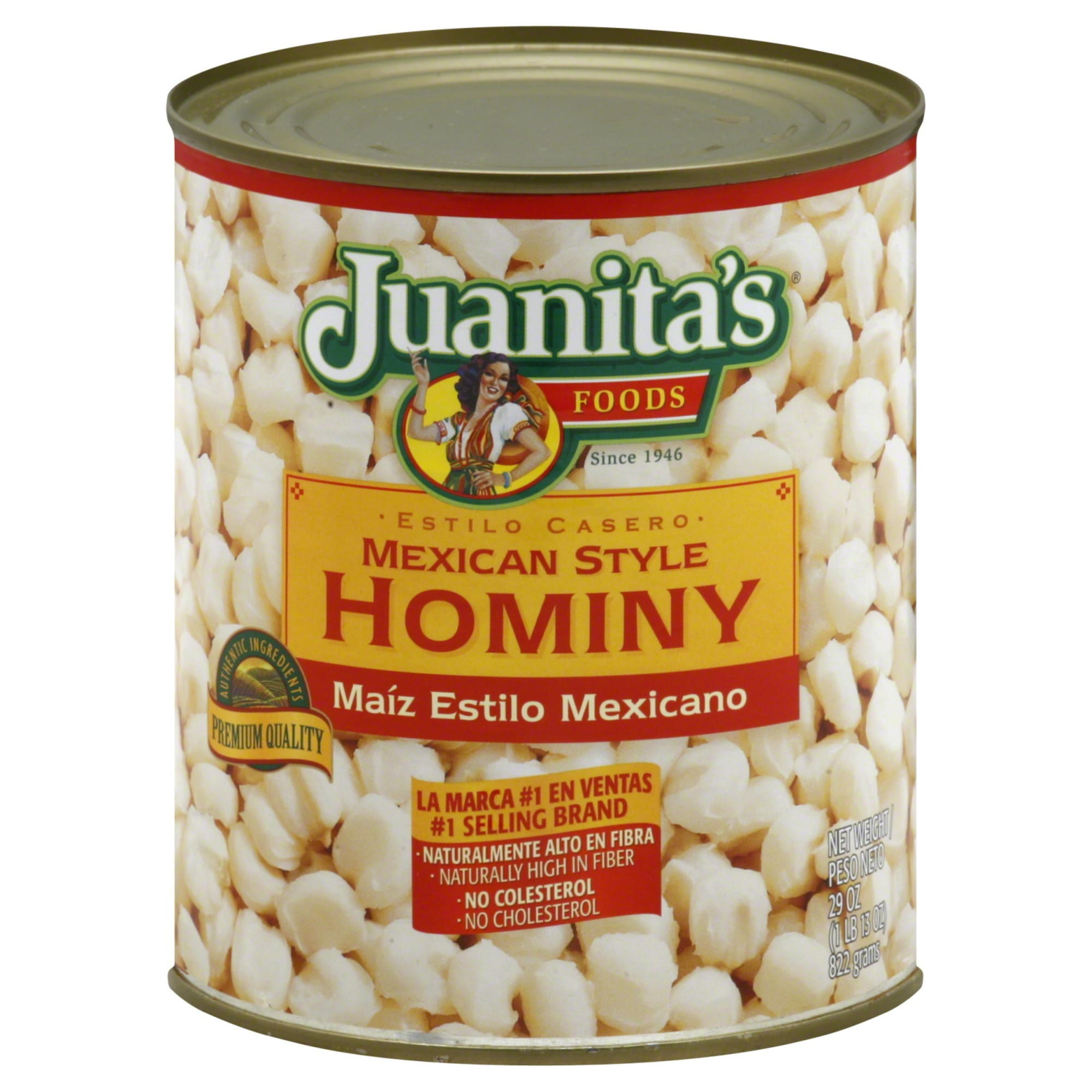 Juanita's Mexi Style Hominy, 29 Oz