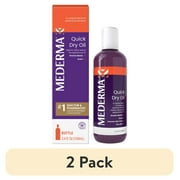 (2 pack) Mederma Quick Dry Oil, Scar and Stretch Mark Treatment, Fast-Absorbing, 3.4 Ounce