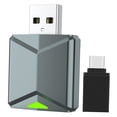thumbnail image 2 of Reproductor de coche inalámbrico Adaptador Android Auto Uso cómodo Rápido y estable Portátil Gris claro, 2 of 9