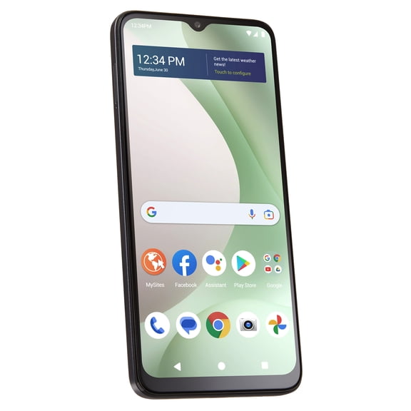 Pre-Owned BLU TFBLB160VCPWP View 5 6.56" 64GB 3GB RAM Black LTE Prepaid Tracfone Smartphone