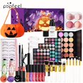 thumbnail image 2 of POPFEEL Complete Halloween Makeup Kit with Step-by-Step Guide - Full Face Palette Set, Eyeshadow, Lip Gloss, Mascara & Brushes, 2 of 4