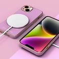 thumbnail image 5 of for iPhone 14 Case, Cute Love Heart Pattern for Women Girls with Full Camera Protection, Anti-Scratch Plating Soft TPU Shockproof Bumper Phone Cover for Apple iPhone 14 6.1-inch 2022, Lavender, 5 of 13