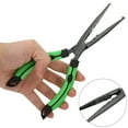 thumbnail image 3 of Domqga Built-in Spring Fishing Scissors, Fishing Scissors, For Wild Fishing Fly Lines Braided Lines Sea Fishing, 3 of 8