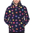 thumbnail image 4 of Hoodies for Men - Planets Long Sleeve Comfrt Men'S Fashion Hoodies & Sweatshirts, Sweatshirts for Men Hoodies Pullover Clothing Clothes with Pouch, 4 of 7