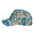 thumbnail image 5 of Balery Vintage Floral Butterflies Baseball Cap For Women Men,Adjustable Size For Running Workouts And Outdoor Activities All Seasons, 5 of 9