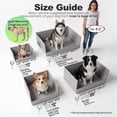 thumbnail image 3 of Caja de arena para perros HQ4US, 4 patas, soporte para orinar para perros grandes, 3 of 9