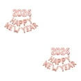 thumbnail image 1 of Transemion Safe And Easy Inflation Happy New Year Balloon Setup For Fun-filled Celebration Rose Gold 2Set, 1 of 6