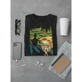 thumbnail image 3 of Scared Pizza And Pineapple T-Shirt Men -Smartprints Designs, Male 4X-Large, 3 of 4