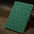thumbnail image 3 of Dteck for Case for iPad Pro 11 Inch (M4) 2024 (5th Gen) Released,PU Leather Embossed Peacock Flower Slim Case with Card Solt Protective Smart Cover for iPad Pro 11 Inch Tablet 2024,Green, 3 of 5