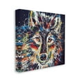thumbnail image 3 of Abstract Wolf Urban Style Hues Animals & Insects Painting Gallery Wrapped Canvas Print Wall Art, 3 of 7