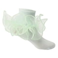 thumbnail image 2 of FASHIONPANT Fashion Socks For Women With Lace Ruffles Ankle Kids Dance For Cute Compression Socks, 2 of 3