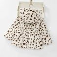 thumbnail image 5 of Tisuna Jacket For Toddler Girls Leopard Print Loong Sleeve Hooded Coat Leisure Soft Winter Kids Daily Wear White Size 12-18 Months, 5 of 5