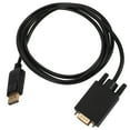 thumbnail image 1 of GOOHOCHY To Vga Cable DisplayPort to VGA Cable Black Plastic For Office Use 1Pack, 1 of 8