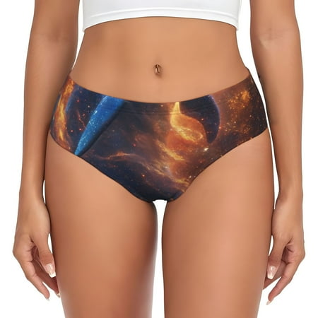 Naloa Cool Dolphin Women s High Waisted Cotton Underwear Soft Breathable Panties Stretch Briefs Seamless Ladies Panties3X-Large