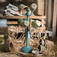 thumbnail image 4 of Blue Cup Holder Planter Holder, 4 of 12