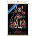 thumbnail image 3 of PD Moreno - Day Of the Dead Cat Wall Poster with Magnetic Frame, 22.375" x 34", 3 of 5