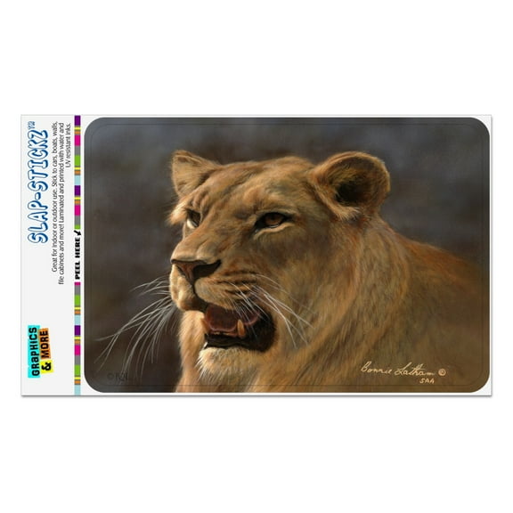 Lioness Female Lion Home Business Office Sign