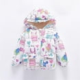 thumbnail image 2 of Toddlers Girls Jacket, Winter, Windproff, Warm , Stylish, trendy with hoodie, 2 of 6